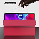 Apple iPad Pro 11 1/2/3/4. Nesil Kılıf PU Deri Smart Standlı Case 2018-2022 Flip