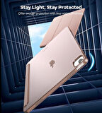 Apple iPad Air 13inç M2 Uyumlu Kılıf PU Deri Smart Standlı Case A2898 A2899 A2900