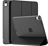 Apple iPad Pro 13inç M4 2024 Kılıf PU Deri Smart Standlı Case A2925 A2926 A3007