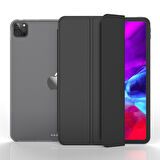 Apple iPad Pro 13inç M4 2024 Kılıf PU Deri Smart Standlı Case A2925 A2926 A3007
