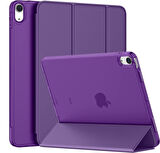 Apple iPad Pro 13inç M4 2024 Kılıf PU Deri Smart Standlı Case A2925 A2926 A3007