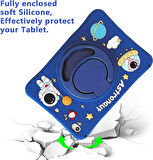 Apple iPad Pro 11 3. Nesil 2021 Kılıf Cute Dolls Standlı Eğlenceli 3D Karekterli Çocuk Kılıfı A2377 A2499 A2301 A2460