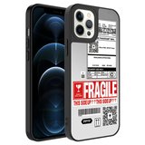 Apple iPhone 12 Pro Max Kılıf Aynalı Desenli Kamera Korumalı Parlak Mirror Kapak