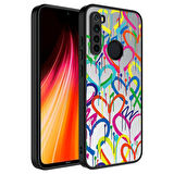 Xiaomi Redmi Note 8 Kılıf Aynalı Desenli Kamera Korumalı Parlak Mirror Kapak