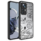 Xiaomi Mi 12T Pro Kılıf Aynalı Desenli Kamera Korumalı Parlak Mirror Kapak