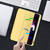 Apple iPad Pro 12.9 4. Nesil ve 3. Nesil Kılıf Pen Charge Kalem Bölmeli 2018 - 2020
