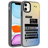 Apple iPhone 11 Kılıf Desenli Dragon Sert Kapak