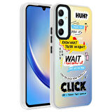 Samsung Galaxy A24 Kılıf Desenli Dragon Sert Kapak