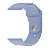 Apple Watch 42/44/45/46/49mm M/L Beden Kordon Silikon Spor Kordon 1 2 3 4 5 6 SE 7 8 Ultra
