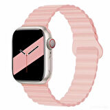 Apple Watch 10 42mm - 38/40/41mm Kordon Double Color Magnetic Strap BH52 2/3/4/5/6/se/7/8/9