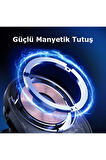 GW01 Izgara Klipsli Soğutmalı Ayaklı 30W Kablosuz Şarjlı Magsafe Araç İçi Telefon Tutucu