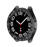 Samsung Galaxy Watch 6 Classic 47mm Sert PC Kasa ve Ekran Koruyucu Sport Watch 29