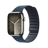 Apple Watch 10 42mm - 38/40/41mm Kordon FineWoven İnce Dokuma Manyetik Baklalı 2/3/4/5/6/se/7/8/9
