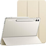 Samsung Galaxy Tab S9 Plus X810 X816 X818 Kılıf PU Deri Smart Standlı Case