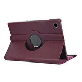 Samsung Galaxy Tab A9 8.7inç X110 X115 Kılıf 360 Dönebilen Standlı Case