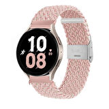 Huawei Watch GT4 GT5 41mm GT5 Pro 42mm Üniversal Akıllı Saat 18mm Kordon Metal Klipsli Flexi Örgü