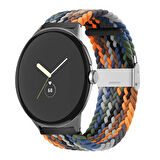 Xiaomi Redmi Watch 5 Active/Lite Amazfit GTR 2E 47mm Pace 1/2 Kordon Metal Klipsli Flexi Örgü