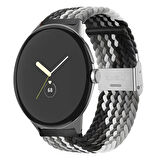 Haylou Solar LS05 Samsung Galaxy Watch Gear S3 3 45mm 46mm Kordon Metal Klipsli Flexi Örgü