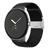 Amazfit GTS Bip Lite S Samsung Haylou Solar Huawei 20mm Kordon Metal Klipsli Flexi Örgü