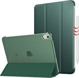 Apple iPad Air 4 10.9" Kılıf PU Deri Smart Standlı Case A2072 A2316 A2324 A2325