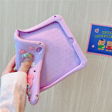 Apple iPad Air 5 10.9" 2022 M1 Kılıf Cute Dolls Standlı Eğlenceli 3D Karekterli Çocuk Kılıfı A2588 A2589 A2591