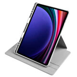 Samsung Galaxy Tab S9/ S9 FE Kılıf Termik Kalem Bölmeli Dönebilen Standlı Kılıf
