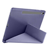 Samsung Galaxy Tab S9 X710 X716 X718 Kılıf Kalem Bölmeli Trifolding Case