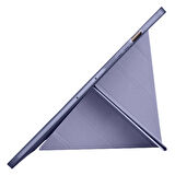 Samsung Galaxy Tab S9 Plus X810 X816 X818 Kılıf Kalem Bölmeli Trifolding Case