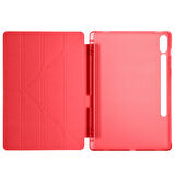 Samsung Galaxy Tab S9 FE Plus/S10 Plus Kılıf Kalem Bölmeli Trifolding Case X610 X616 X820 X826 X828 