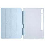 Samsung Galaxy Tab S9 FE Plus/S10 Plus Kılıf Kalem Bölmeli Trifolding Case X610 X616 X820 X826 X828 