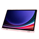 Samsung Galaxy Tab S9 FE Plus/S10 Plus Kılıf Kalem Bölmeli Trifolding Case X610 X616 X820 X826 X828 