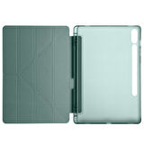 Samsung Galaxy Tab S9 FE Plus/S10 Plus Kılıf Kalem Bölmeli Trifolding Case X610 X616 X820 X826 X828 