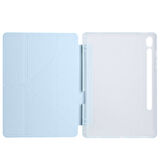 Samsung Galaxy Tab S9 FE X510 X516 Kılıf Kalem Bölmeli Trifolding Case