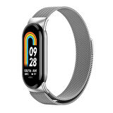 Xiaomi Mi Band 8 / Band 9 Kordon Milano Loop Metal Kordon