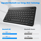 Samsung Galaxy Tab S8 Ultra/S9 Ultra/S10 Ultra Kılıf Kablosuz Klavyeli Kılıf Mobax Türkçe X900 X910 X920