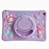 Samsung Galaxy Tab A9 Plus X210 X213 X215 X217 Kılıf Cute Dolls Standlı Eğlenceli 3D Karekterli Çocuk Kılıfı