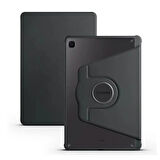Samsung Galaxy Tab A9 Plus X210 X213 X215 X217 Kılıf Termik Kalem Bölmeli Dönebilen Standlı Kılıf SET
