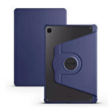 Samsung Galaxy Tab A9 Plus X210 X213 X215 X217 Kılıf Termik Kalem Bölmeli Dönebilen Standlı Kılıf SET