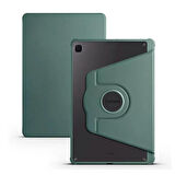 Samsung Galaxy Tab A9 Plus X210 X213 X215 X217 Kılıf Termik Kalem Bölmeli Dönebilen Standlı Kılıf SET