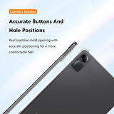 Xiaomi Redmi Pad SE 11inç Kılıf Darbelere Dayanıklı Şeffaf Kapak