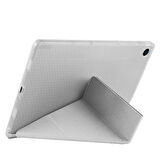 Samsung Galaxy Tab A9 Plus X210 X213 X215 X217 Kılıf Kalem Bölmeli Trifolding Case