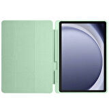 Samsung Galaxy Tab A9 Plus X210 X213 X215 X217 Kılıf Kalem Bölmeli Trifolding Case