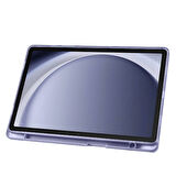 Samsung Galaxy Tab A9 8.7inç X110 X113 X115 X117 Kılıf Kalem Bölmeli Trifolding Case