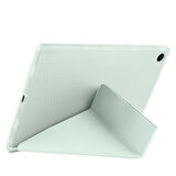 Samsung Galaxy Tab A9 8.7inç X110 X113 X115 X117 Kılıf Kalem Bölmeli Trifolding Case