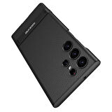 Samsung Galaxy S24 Ultra Kılıf Kamera Korumalı Leather Dikey Standlı Ays Kapak