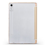 Lenovo Tab P12 12.7inç TB370FU Kalem Bölmeli Kılıf PU Deri Smart Standlı Case