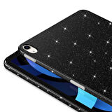 Apple iPad Air 4. Nesil 10.9 Tablet Kılıfı Işıltılı Parlak Görünüm Koton Case (10.Nesil Değildir)