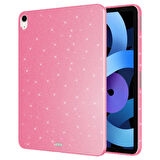 Apple iPad Air 4/5. Nesil 10.9 Tablet Kılıfı Işıltılı Parlak Görünüm Koton Case (10.Nesil Değildir)
