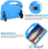 Samsung Galaxy Tab A9 Plus X210 X213 X215 X217 Kılıf Tutmalı Standlı Silikon Case