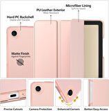 Samsung Galaxy Tab A9 Plus X210 X213 X215 X217 Kılıf New PU Deri Smart Standlı Case Uyku Modlu